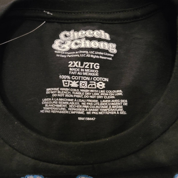 Cheech & Chong Cotton Tshirt, Size 2XL - Picture 4 of 4